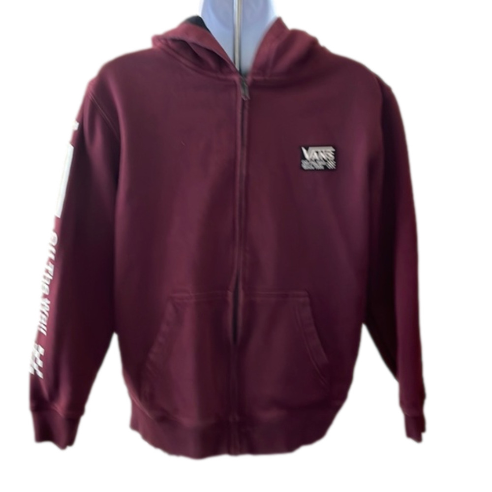 VANS Zip Up Hoodie Size Large